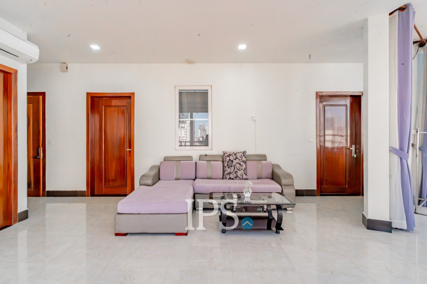 3 Bedroom Serviced Apartment For Rent  - BKK2, Phnom Penh