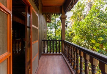 3 Bedroom Wooden House For Rent - Sala Kamreuk, Siem Reap thumbnail