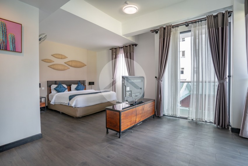 1 Bedroom Serviced Apartment For Rent  - Tonle Bassac, Phnom Penh