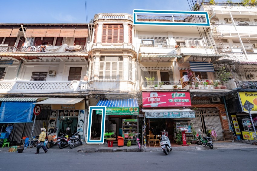 Renovated 3 Bedroom Apartment For Rent - Phsar Kandal 1, Phnom Penh