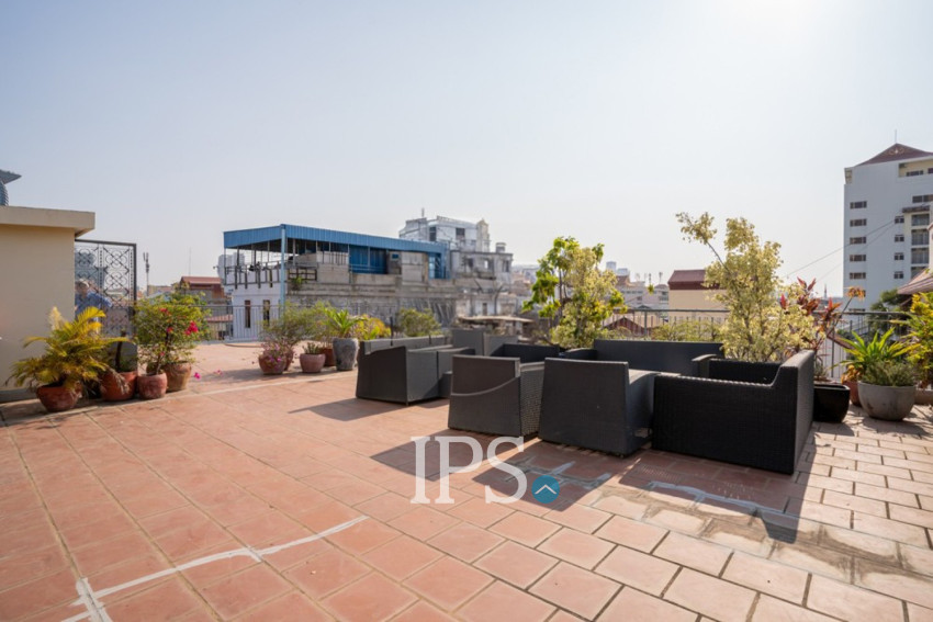 Renovated 2 Bedroom Apartment For Rent - Wat Phnom, Phnom Penh