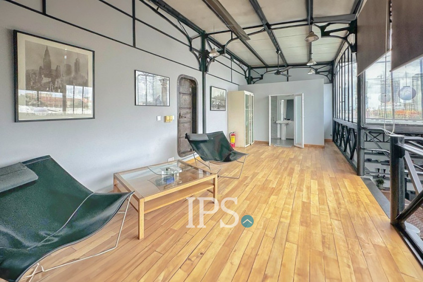 Industrial Open-Plan Apartment For Sale - Wat Phnom, Phnom Penh