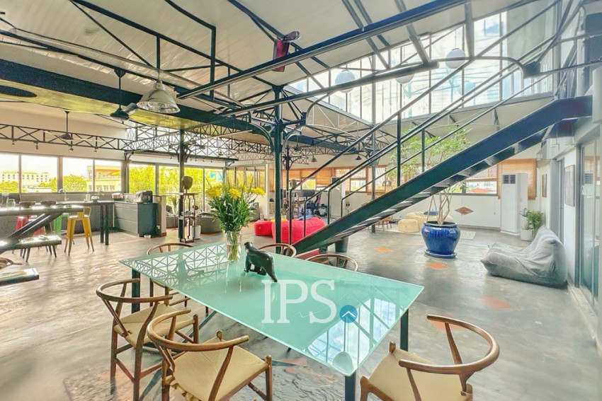 Industrial Open-Plan Apartment For Sale - Wat Phnom, Phnom Penh