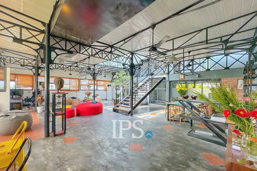 Industrial Open-Plan Apartment For Sale - Wat Phnom, Phnom Penh