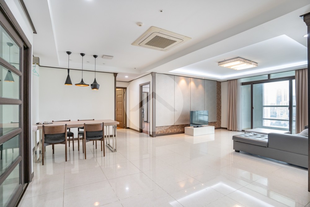 3 Bedroom Condo For Rent-BKK1, Phnom Penh - Image 2