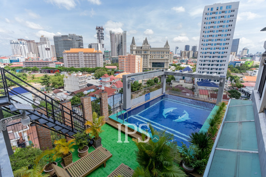 1 Bedroom Serviced Apartment For Rent - Toul Kork, Phnom Penh