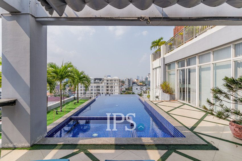 អាផាតមិន ១ បន្ទប់គេងសម្រាប់ជួល - ទន្លេបាសាក់ ភ្នំពេញ