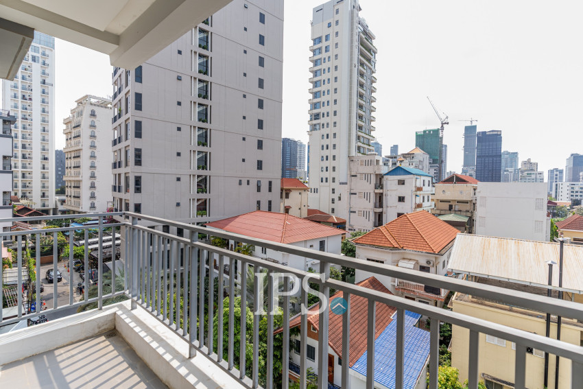 អាផាតមិនសេវាកម្ម 2 បន្ទប់គេងសម្រាប់ជួល - ទន្លេបាសាក់ ភ្នំពេញ