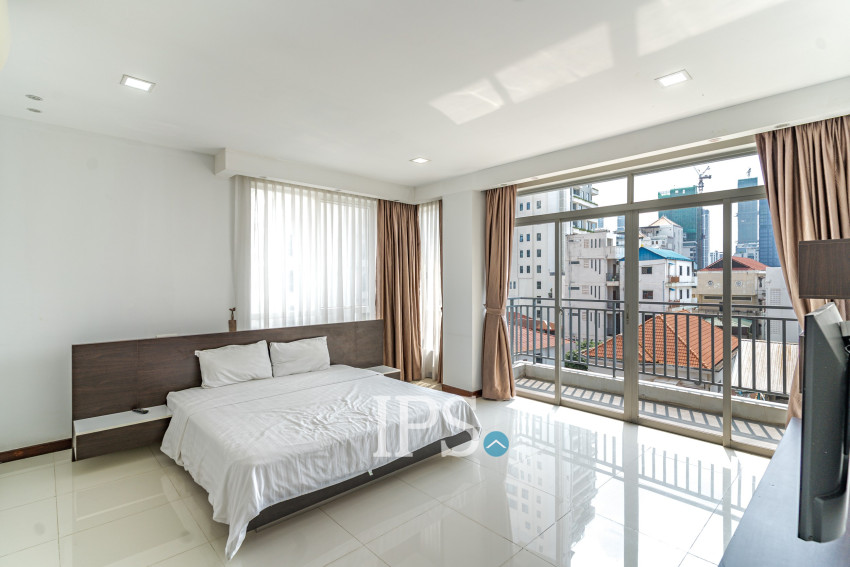 អាផាតមិនសេវាកម្ម 2 បន្ទប់គេងសម្រាប់ជួល - ទន្លេបាសាក់ ភ្នំពេញ