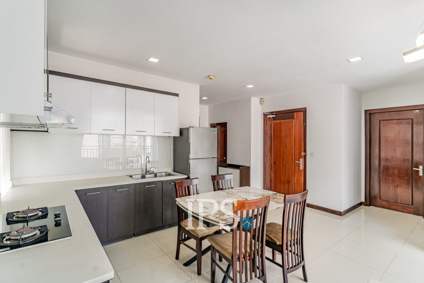 អាផាតមិនសេវាកម្ម 2 បន្ទប់គេងសម្រាប់ជួល - ទន្លេបាសាក់ ភ្នំពេញ