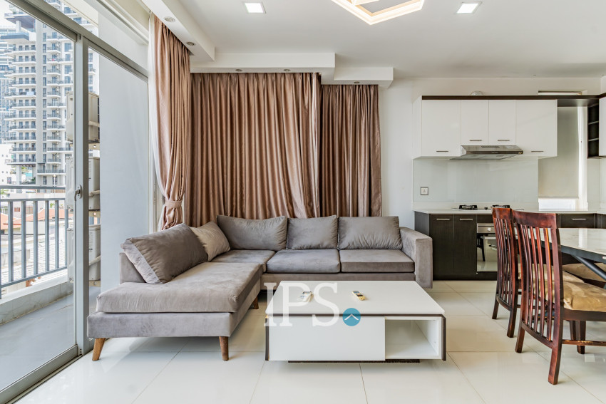 អាផាតមិនសេវាកម្ម 2 បន្ទប់គេងសម្រាប់ជួល - ទន្លេបាសាក់ ភ្នំពេញ