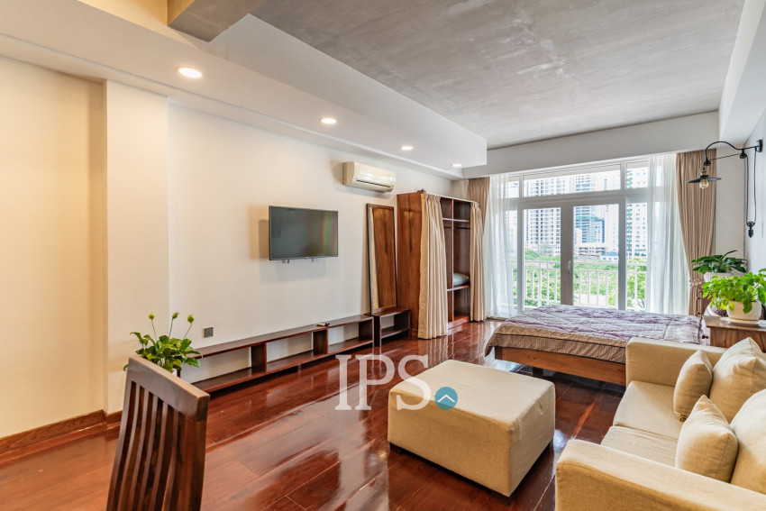 50 Sqm Studio Serviced Apartment For Rent - BKK1, Phnom Penh