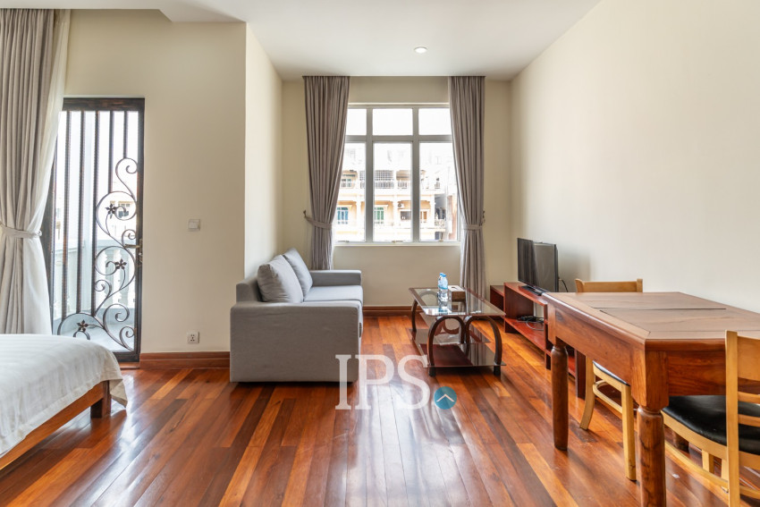 40 Sqm Serviced Studio Apartment For Rent - Toul Tum Poung 1, Phnom Penh
