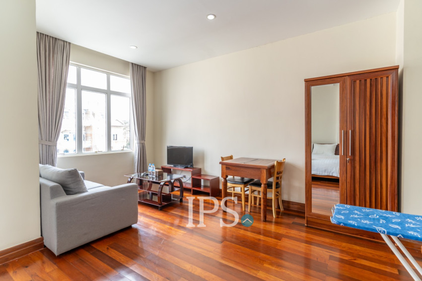 40 Sqm Serviced Studio Apartment For Rent - Toul Tum Poung 1, Phnom Penh