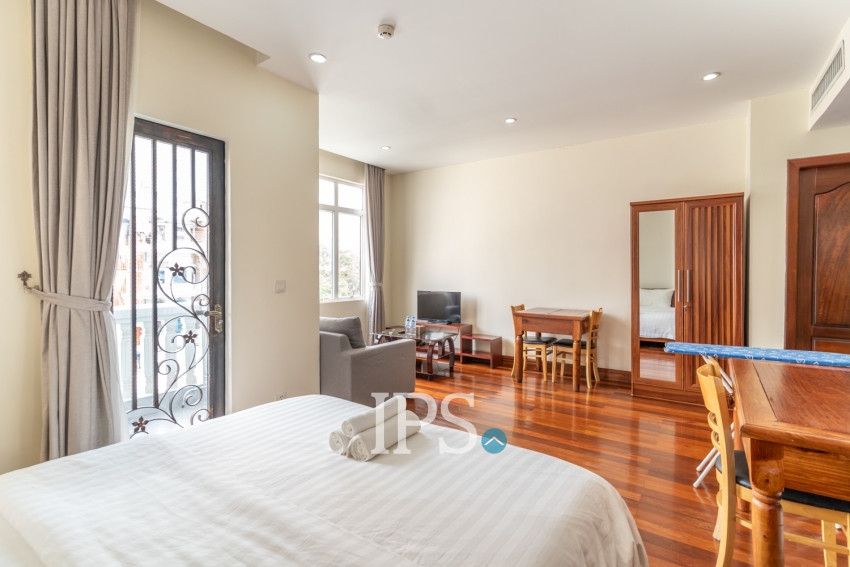 40 Sqm Serviced Studio Apartment For Rent - Toul Tum Poung 1, Phnom Penh
