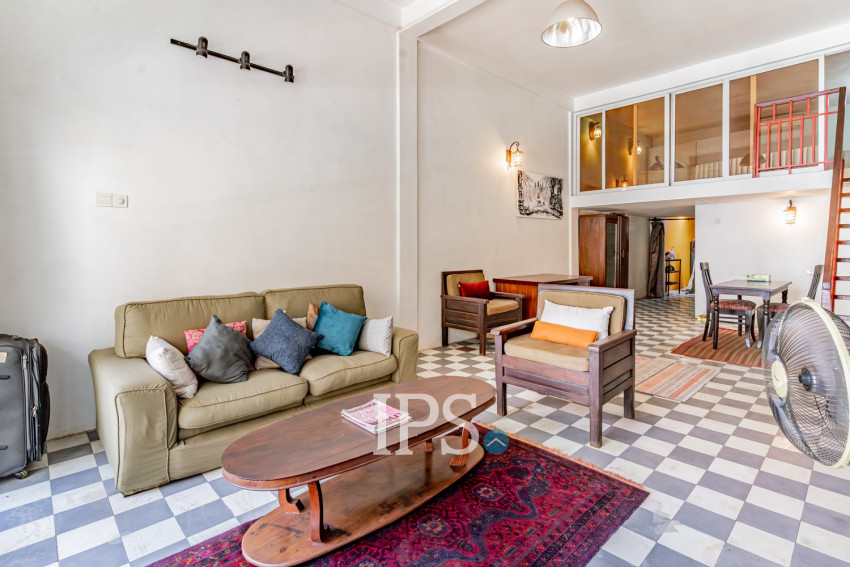 Renovated Loft 1 Bedroom Apartment For Sale - Veal Vong, Phnom Penh
