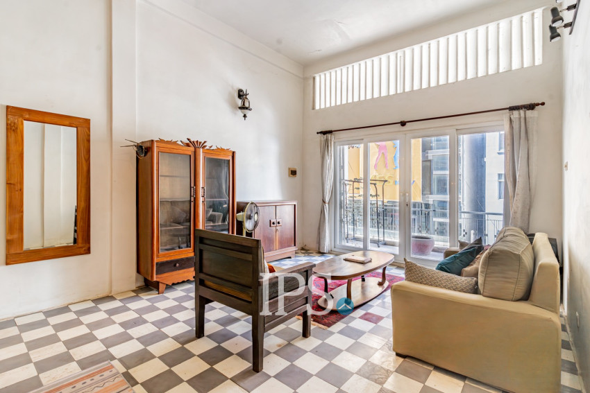 Renovated Loft 1 Bedroom Apartment For Sale - Veal Vong, Phnom Penh