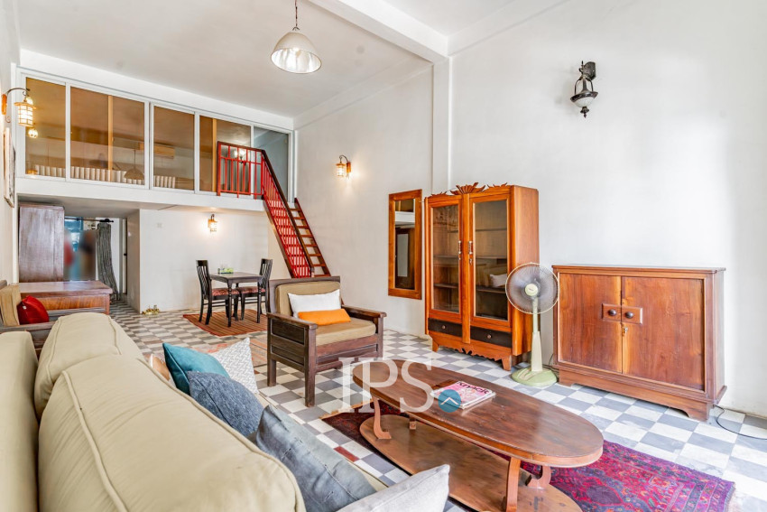 Renovated Loft 1 Bedroom Apartment For Sale - Veal Vong, Phnom Penh