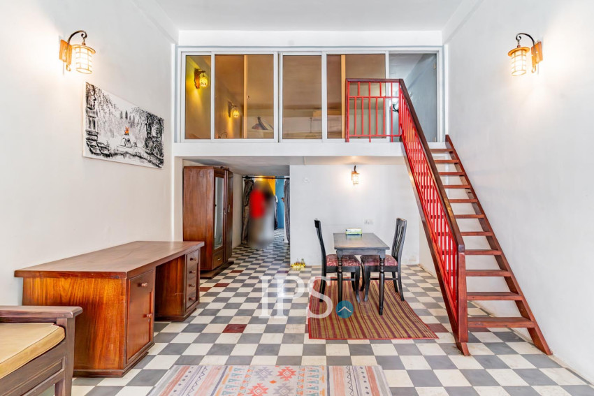Renovated Loft 1 Bedroom Apartment For Sale - Veal Vong, Phnom Penh