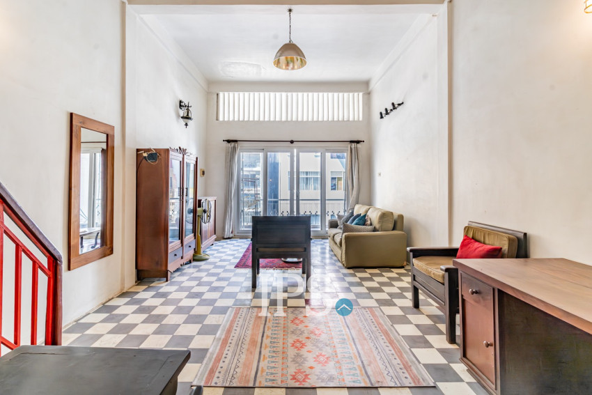 Renovated Loft 1 Bedroom Apartment For Sale - Veal Vong, Phnom Penh