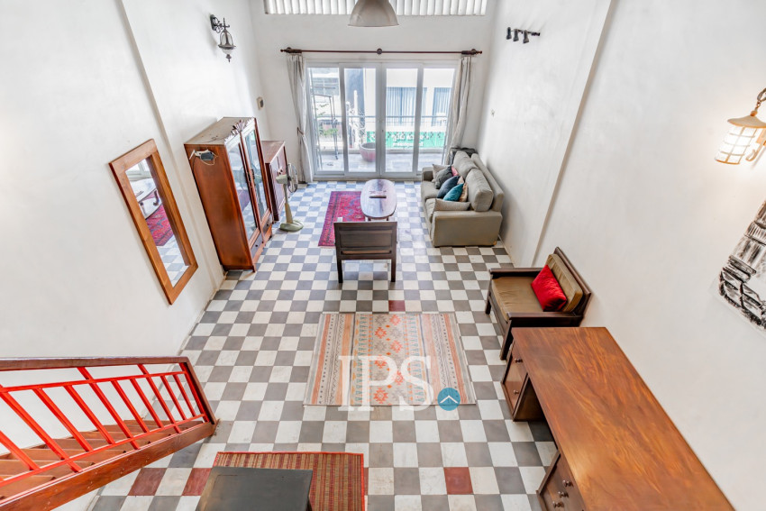 Renovated Loft 1 Bedroom Apartment For Sale - Veal Vong, Phnom Penh