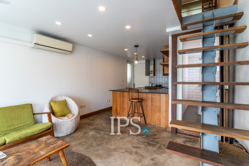 Renovated 1 Bedroom Apartment For Rent - Daun Penh, Phnom Penh