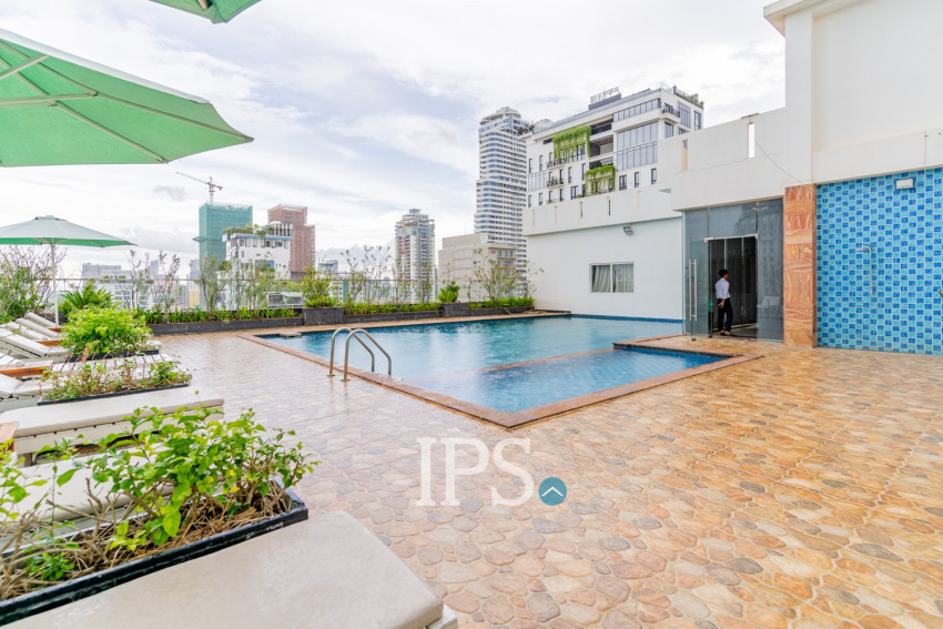 2 Bedroom Serviced Apartment For Rent - BKK1, Phnom Penh