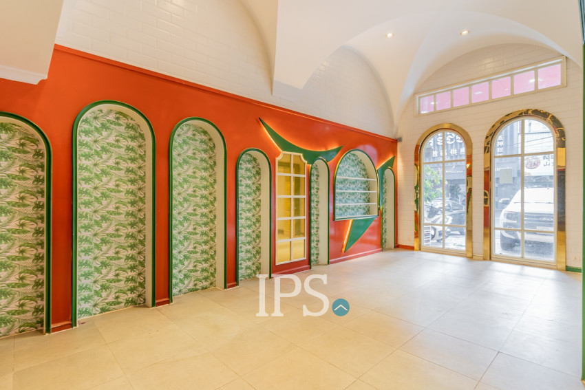 240 Sqm Retail Space For Rent - Tonle Bassac, Phnom Penh