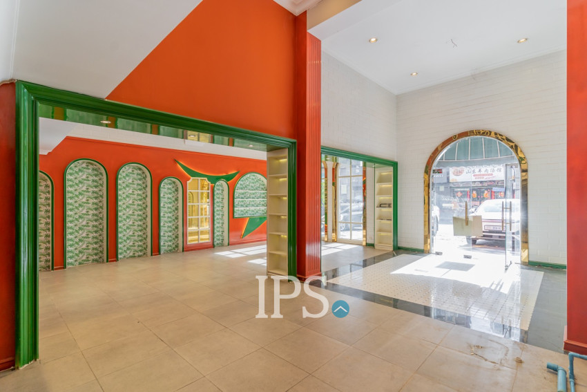 240 Sqm Retail Space For Rent - Tonle Bassac, Phnom Penh