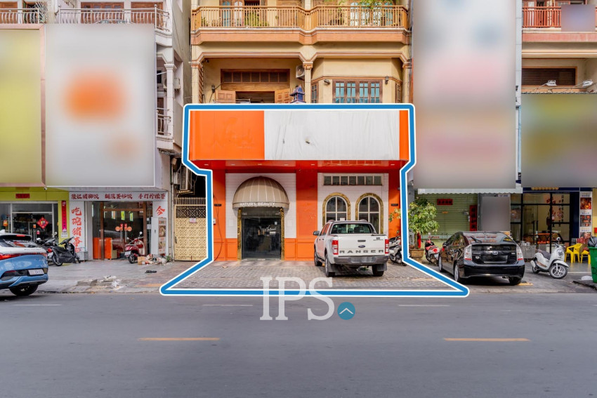 240 Sqm Retail Space For Rent - Tonle Bassac, Phnom Penh