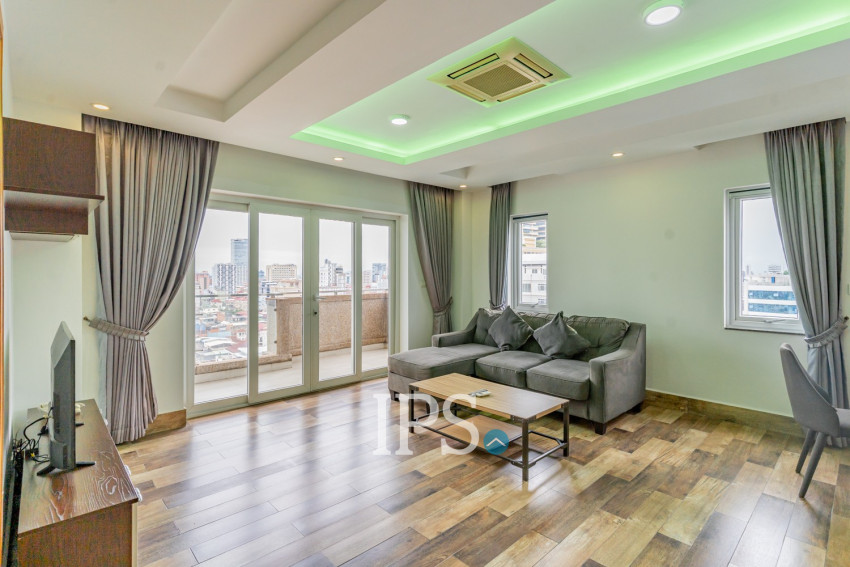 1 Bedroom Serviced Apartment For Rent - Veal Vong, Phnom Penh