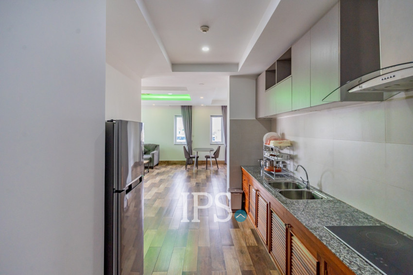 1 Bedroom Serviced Apartment For Rent - Veal Vong, Phnom Penh