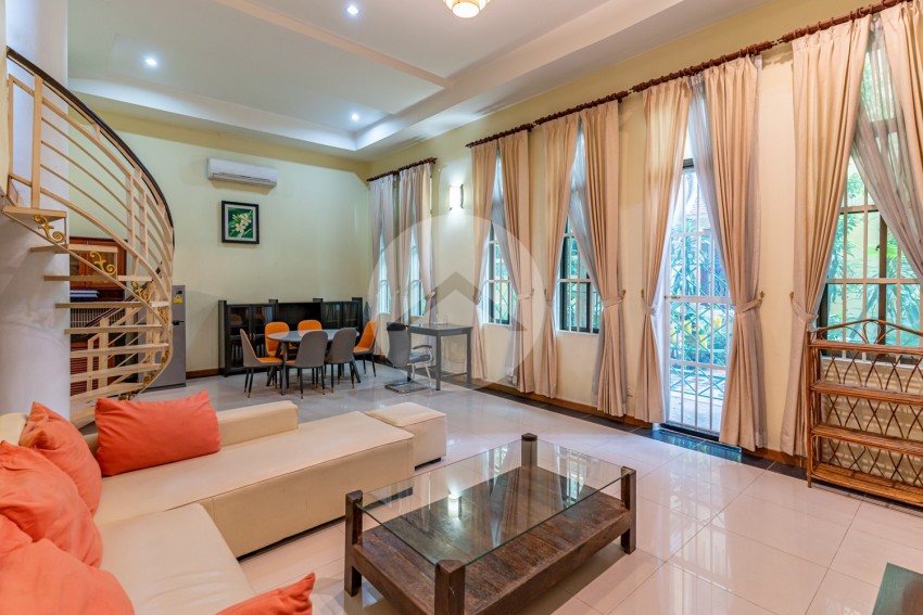 3 Bedroom Serviced Apartment For Rent - Srah Chok, Phnom Penh