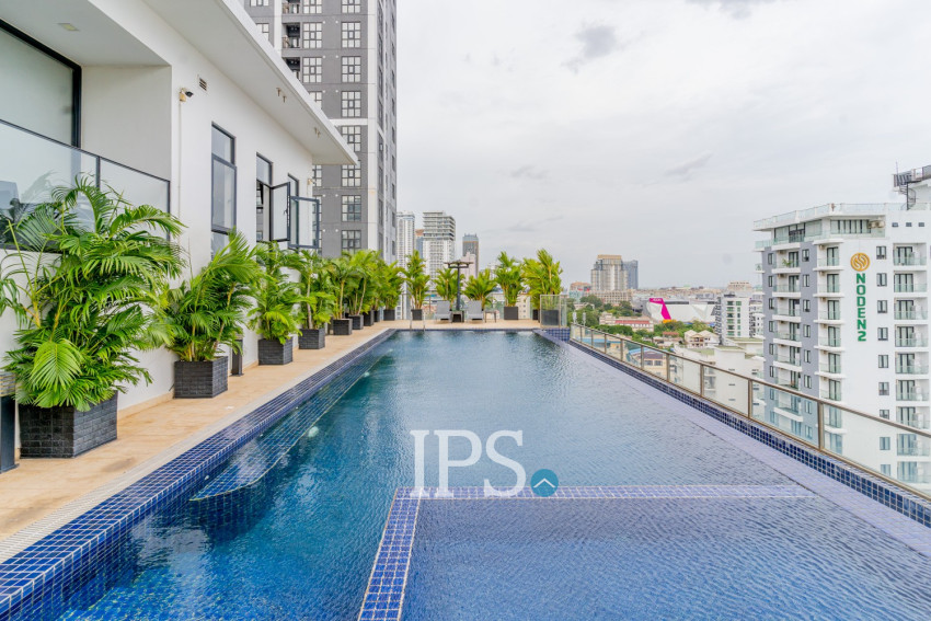 2 Bedroom Serviced Apartment For Rent - BKK1, Phnom Penh