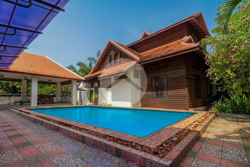 6 Bedroom Villa For Rent - Sala Kamreuk, Siem Reap