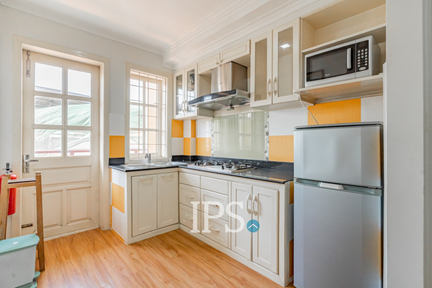 45 Sqm Studio Serviced Apartment For Rent - Boeung Kak 2, Phnom Penh