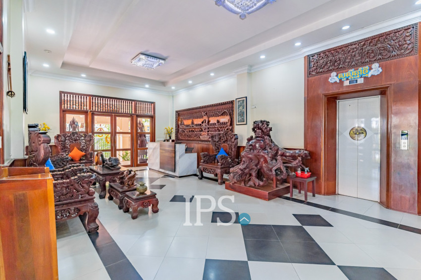 45 Sqm Studio Serviced Apartment For Rent - Boeung Kak 2, Phnom Penh