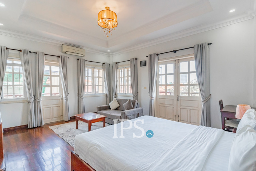 45 Sqm Studio Serviced Apartment For Rent - Boeung Kak 2, Phnom Penh