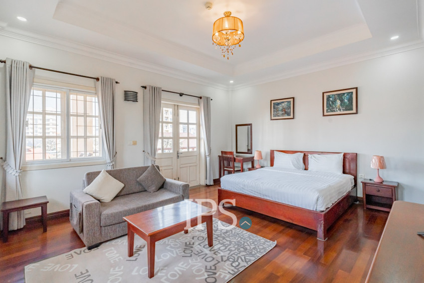 45 Sqm Studio Serviced Apartment For Rent - Boeung Kak 2, Phnom Penh