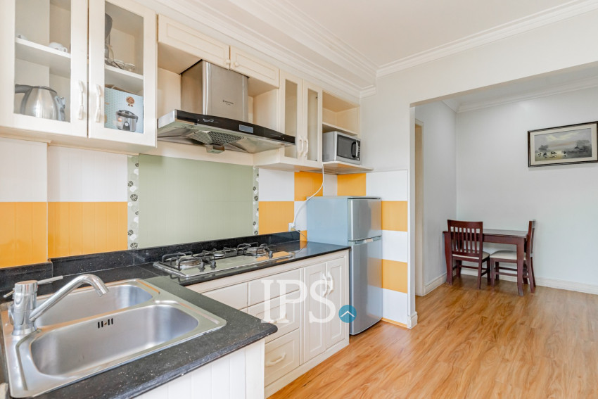 45 Sqm Studio Serviced Apartment For Rent - Boeung Kak 2, Phnom Penh