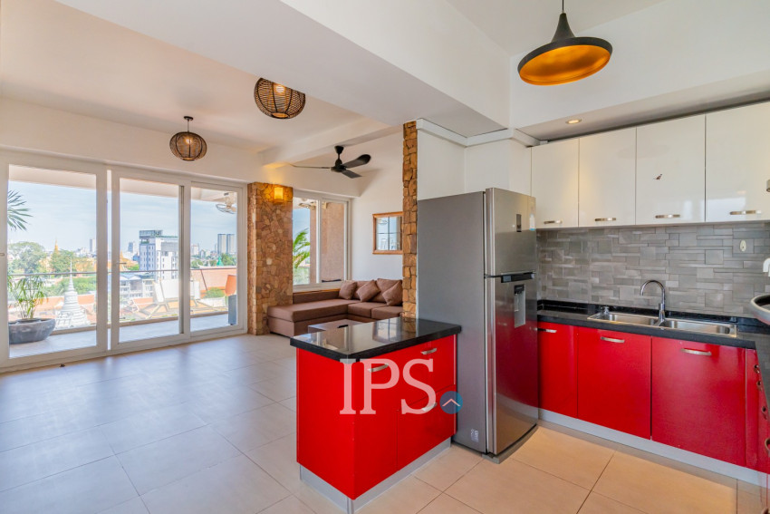 2 Bedroom Serviced Apartment For Rent - Chakto Mukh, Phnom Penh