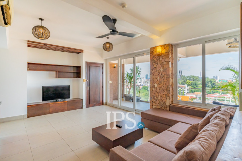 2 Bedroom Serviced Apartment For Rent - Chakto Mukh, Phnom Penh