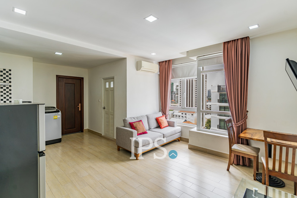 1 Bedroom Serviced Apartment For Rent - Tonle Bassac, Phnom Penh
