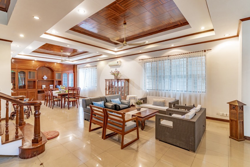 5 Bedroom Villa For Rent - Toul Kork, Phnom Penh