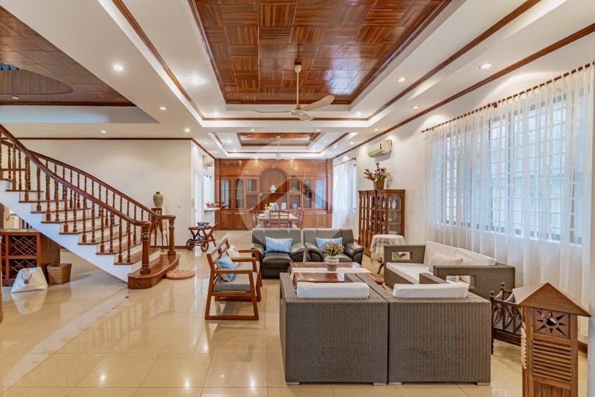 5 Bedroom Villa For Rent - Toul Kork, Phnom Penh