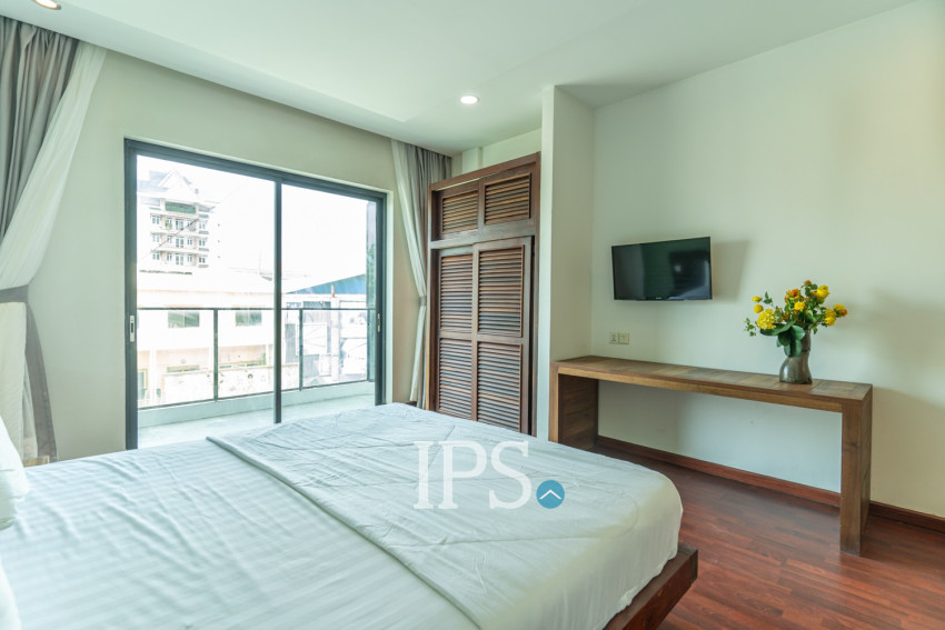 42 Sqm Studio Serviced Apartment For Rent - Beoung Keng Kang 3, Phnom Penh