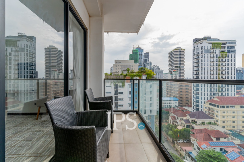 3 Bedroom Serviced Apartment For Rent - BKK1, Phnom Penh