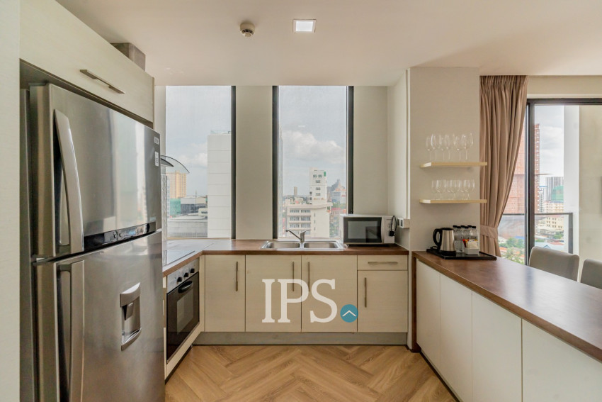 3 Bedroom Serviced Apartment For Rent - BKK1, Phnom Penh