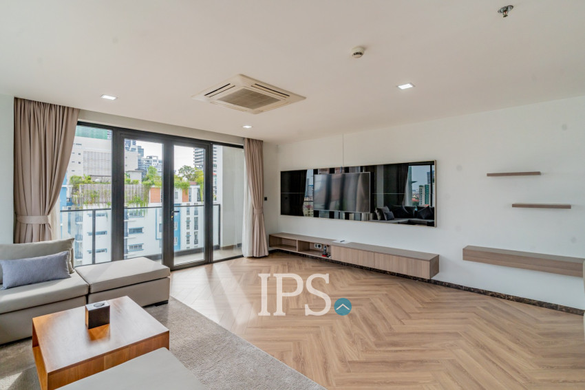 3 Bedroom Serviced Apartment For Rent - BKK1, Phnom Penh