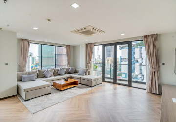 3 Bedroom Serviced Apartment For Rent - BKK1, Phnom Penh thumbnail